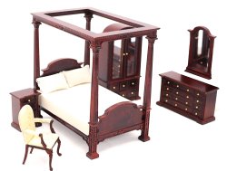 Limited Edition Carolina Bedroom Set, Mahogany