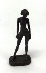 Brigitta, Bronze Figurine by Neil Carter