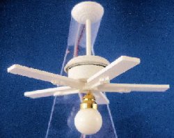 Bermuda Working Ceiling Fan with Light