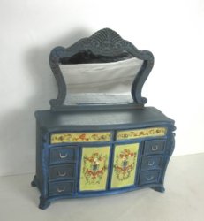 Painted Dressing Table/Buffet