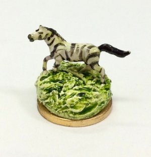 Staffordshire Style Zebra Figurine