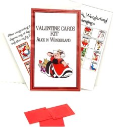 Alice In Wonderland Greeting Card Kit