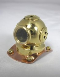 Brass and Copper Diver's Helmet
