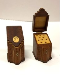 Pair of Inlaid Knife Boxes by David Krupick
