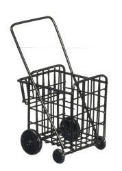 Black Grocery Cart