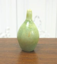 1" Scale Green Porcelain Vase #2