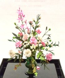 Grand Mixed Arrangement with Roses, Orchids