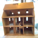 Medford 8-Room Dollhouse, Assembled and Unfinished