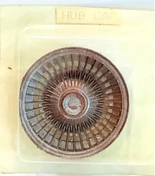 One Inch Scale Hubcap by Wright Guide Miniatures