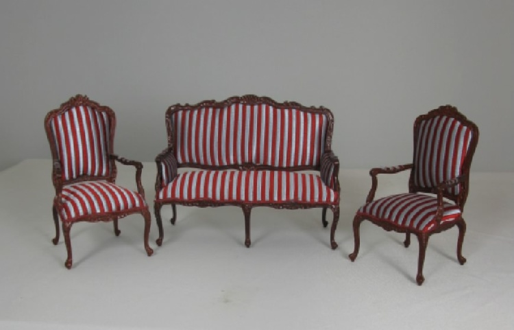Palais Settee and Two Chairs - Click Image to Close