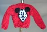 Child's Mouse Sweater, Red