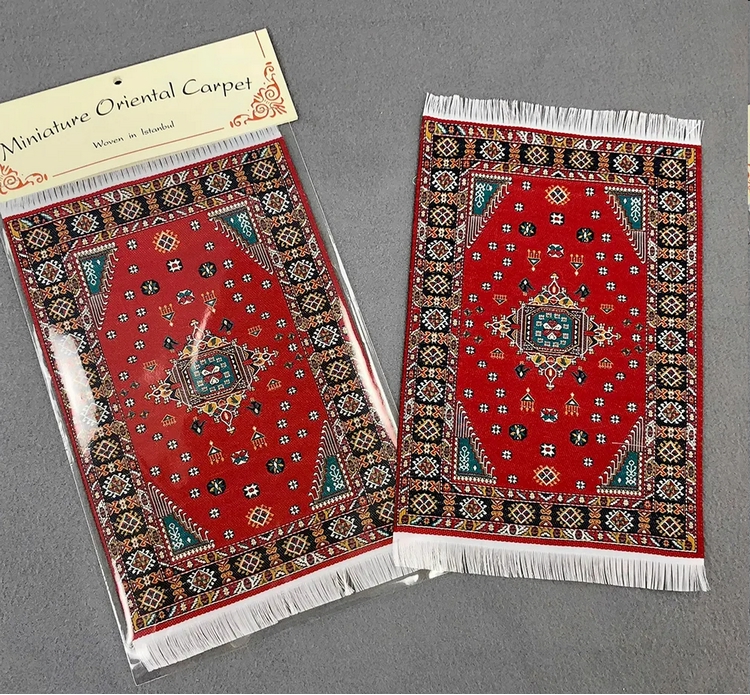 Woven Turkish Carpet, Medium #2 - Click Image to Close